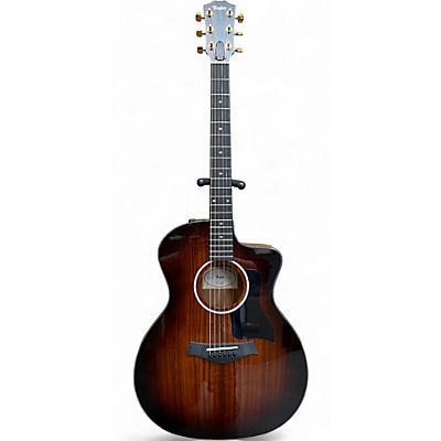 Used Taylor 224CEKDLX Natural Acoustic Electric Guitar