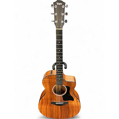 Used Taylor 224CEKDLX Natural Acoustic Electric Guitar