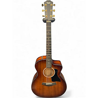 Used Taylor 224CEKDLX Natural Acoustic Electric Guitar