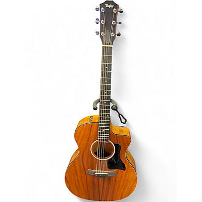 Used Taylor 224CEKDLX Natural Acoustic Electric Guitar