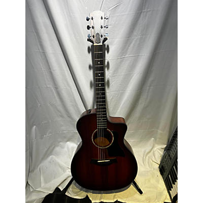 Taylor Used Taylor 224CEKDLX SHADED EDGE BURST Acoustic Electric Guitar