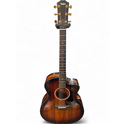 Used Taylor 224CEKDLX SHADED EDGE BURST Acoustic Electric Guitar