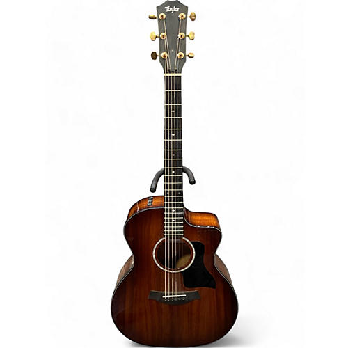 Taylor Used Taylor 224CEKDLX SHAED EDGE BURST Acoustic Electric Guitar SHAED EDGE BURST