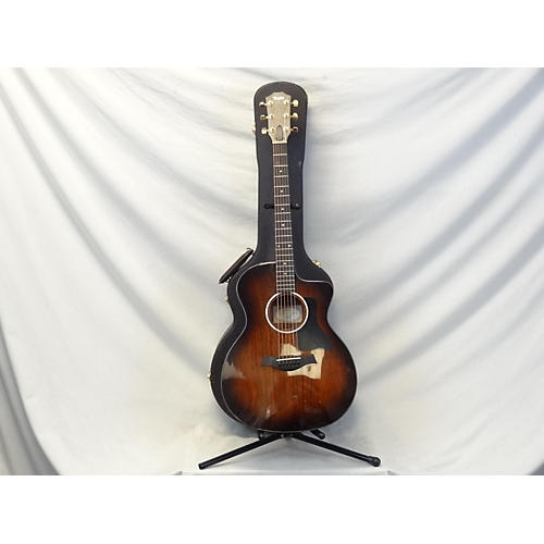 Taylor Used Taylor 224CEKDLX Shaded Edge Burst Acoustic Electric Guitar shaded edge burst