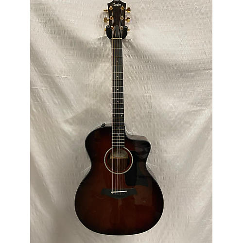 Taylor Used Taylor 224CEKDLX Shaded Edge Burst Acoustic Electric Guitar Shaded Edge Burst