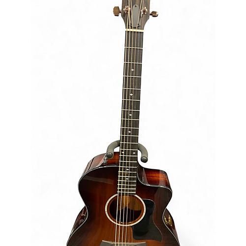 Used Taylor 224CEKDLX Shaded Edge Burst Acoustic Electric Guitar Shaded Edge Burst