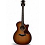 Used Taylor 224CEKDLX Sunburst Acoustic Electric Guitar Sunburst