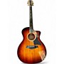 Used Taylor 224CEKDLX Sunburst Acoustic Electric Guitar Sunburst