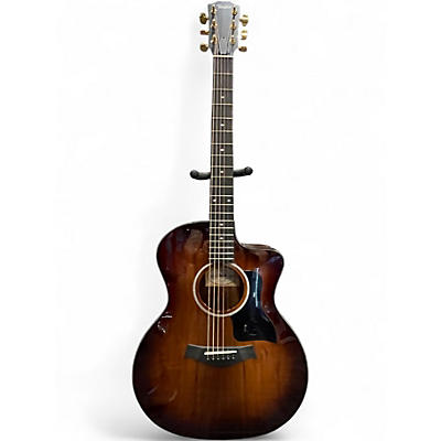 Used Taylor 224CEKDLX Tobacco Burst Acoustic Electric Guitar