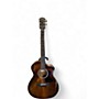 Used Taylor 224CEKDLX shaded edge burst Acoustic Electric Guitar shaded edge burst