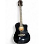 Used Taylor 250CE Black 12 String Acoustic Electric Guitar Black