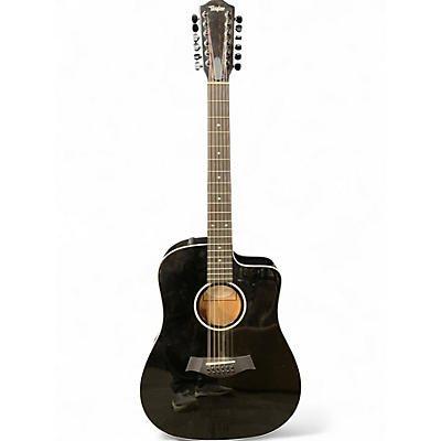 Used Taylor 250CE DLX BLACK 12 String Acoustic Electric Guitar