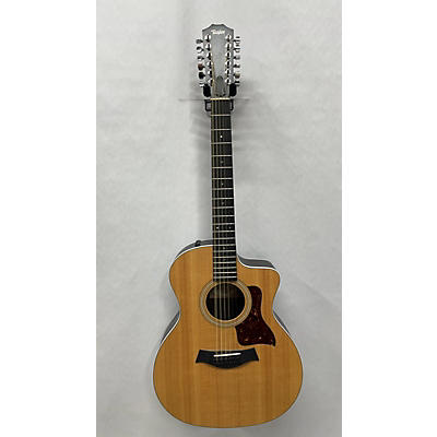 Taylor Used Taylor 254CE Natural 12 String Acoustic Guitar