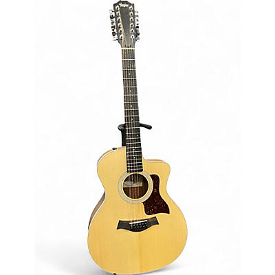 Used Taylor 254CE Natural 12 String Acoustic Guitar