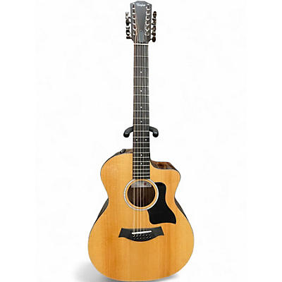 Used Taylor 254CE PLUS Natural 12 String Acoustic Electric Guitar