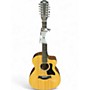 Used Taylor 254CE PLUS Natural 12 String Acoustic Electric Guitar Natural