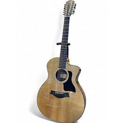 Used Taylor 254CE Plus Natural 12 String Acoustic Electric Guitar