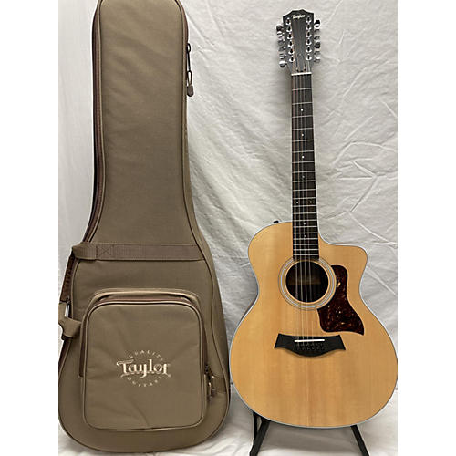 Taylor Used Taylor 254ce Natural 12 String Acoustic Electric Guitar Natural