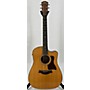 Used Taylor Used Taylor 310CE Natural Acoustic Electric Guitar Natural