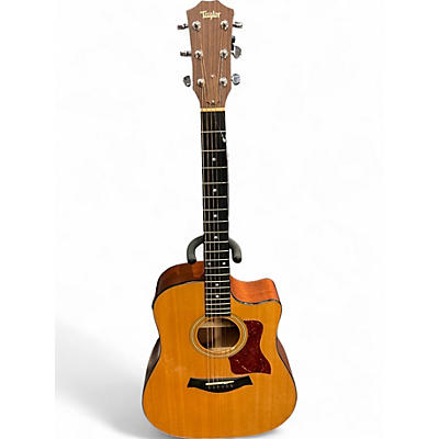 Used Taylor 310CE Natural Acoustic Electric Guitar