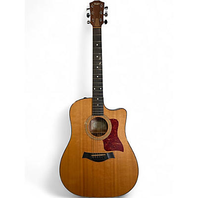 Used Taylor 310CE Natural Acoustic Electric Guitar