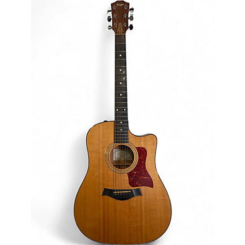 Used Taylor 310CE Natural Acoustic Electric Guitar Natural