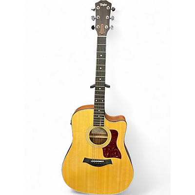 Used Taylor 310CE Natural Acoustic Electric Guitar