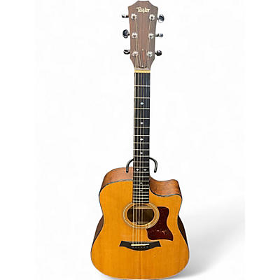 Used Taylor 310CE Natural Acoustic Electric Guitar