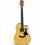 Used Taylor 310CE Natural Acoustic Electric Guitar Natural