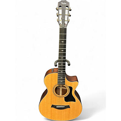 Used Taylor 312CE 12 Fret Natural Acoustic Electric Guitar