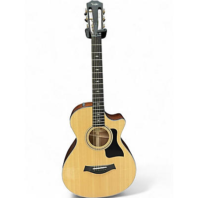 Used Taylor 312CE 12-fret  Natural Acoustic Guitar