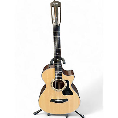 Taylor Used Taylor 312CE Natural Acoustic Electric Guitar