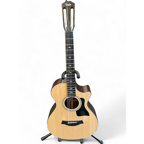 Taylor Used Taylor 312CE Natural Acoustic Electric Guitar Natural