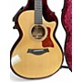 Used Taylor 312CE Natural Acoustic Electric Guitar Natural
