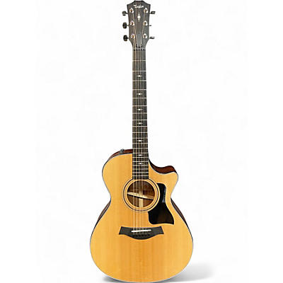 Used Taylor 312CE Natural Acoustic Electric Guitar
