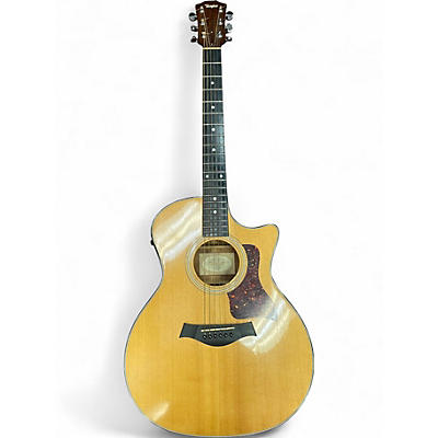 Used Taylor 314-CE Natural Acoustic Guitar