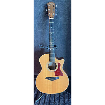 Taylor Used Taylor 314CE Antique Natural Acoustic Electric Guitar