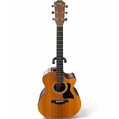 Used Taylor 314CE Antique Natural Acoustic Electric Guitar
