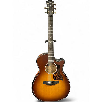 Used Taylor 314CE BUILDERS EDITION 2 Tone Sunburst Acoustic Guitar