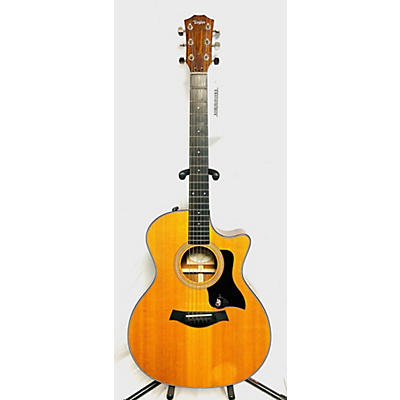 Taylor Used Taylor 314CE Natural Acoustic Electric Guitar