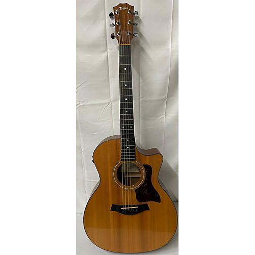 Taylor Used Taylor 314CE Natural Acoustic Electric Guitar Natural