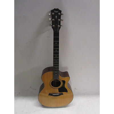 Taylor Used Taylor 314CE Natural Acoustic Electric Guitar