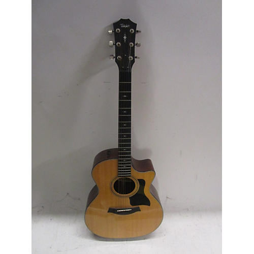 Taylor Used Taylor 314CE Natural Acoustic Electric Guitar Natural