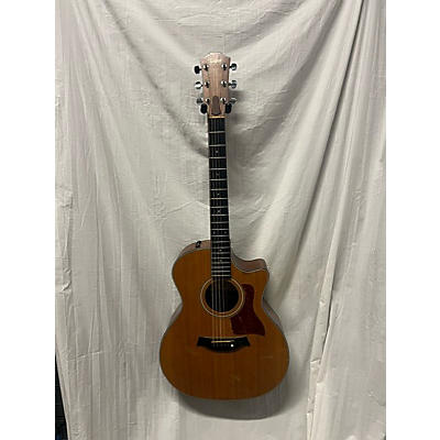 Taylor Used Taylor 314CE Natural Acoustic Electric Guitar