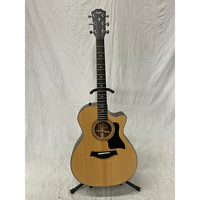 Taylor Used Taylor 314CE Natural Acoustic Electric Guitar