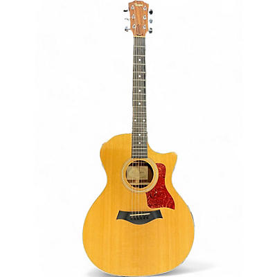 Taylor Used Taylor 314CE Natural Acoustic Electric Guitar