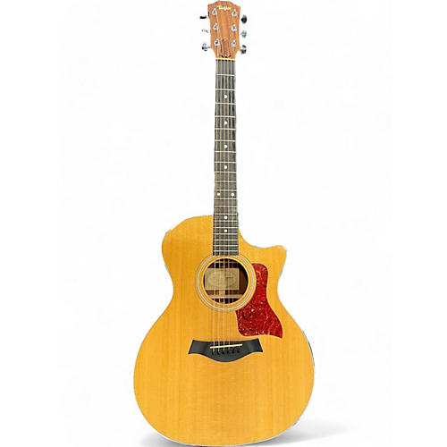 Taylor Used Taylor 314CE Natural Acoustic Electric Guitar Natural