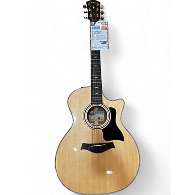 Taylor Used Taylor 314CE Natural Acoustic Electric Guitar