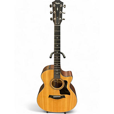 Taylor Used Taylor 314CE Natural Acoustic Electric Guitar