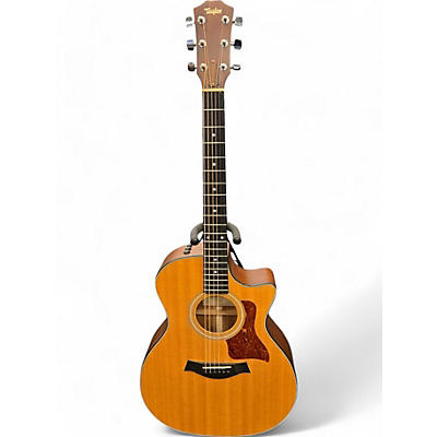 Taylor Used Taylor 314CE Natural Acoustic Electric Guitar